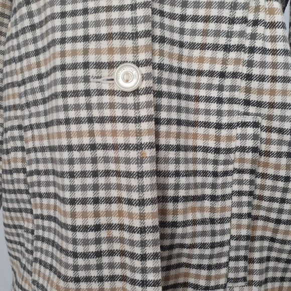 Vintage Volcom Hooded Plaid Shmad Jacket Hoodie - Picture 3 of 13